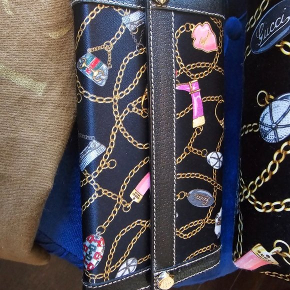 Pristine used condition RARE Gucci Charmy Tote and Wallet Bundle w/Dustbag - Picture 4 of 15